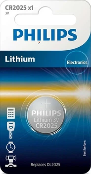 Батарейки Philips Lithium CR2025
