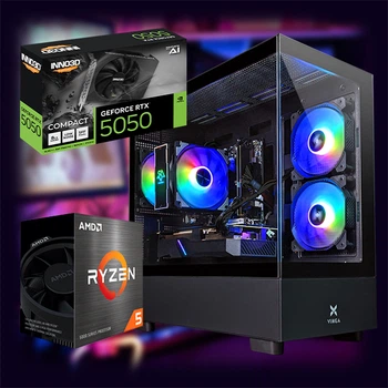 Ігровий комп'ютер "NOVA GAMING" | GeForce RTX 5050 8GB | Ryzen 5 5500 |SSD M.2 | Wi-Fi | WIN11
