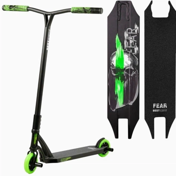 Самокат трюковый Best Scooter Fear МТ-60611 Черно-салатовый