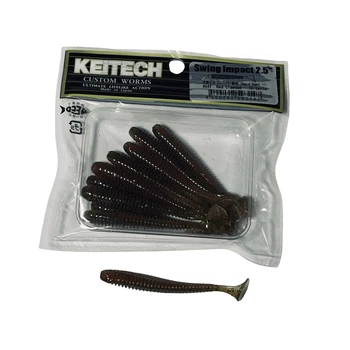 Силікон Keitech Swing Impact 2.5" #404 Red Crawdad (10 шт/уп),1551.05.17