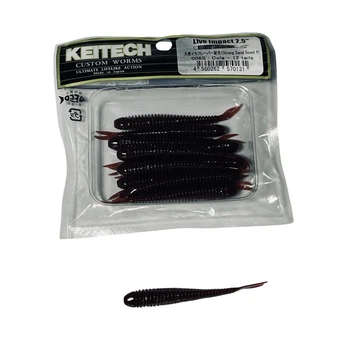 Силикон Keitech Live Impact 2.5" #006 Cola (12 шт/уп),1551.00.19