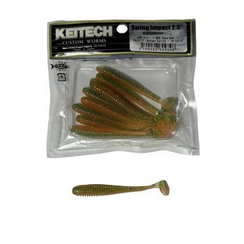 Силикон Keitech Swing Impact 2.5" PAL#11 Rotten Carrot (10 шт/уп),1551.06.64