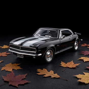 Колекційна машинка Chevrolet Camaro RS Z28 1967 Модель 1:36 Чорна