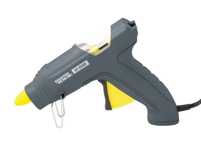 Пистолет клеевой MASTERTOOL Капля-Стоп, Ø11.2 мм, 200 Вт 15-18 г/мин. Gray and Yellow (42-0508) 4746254
