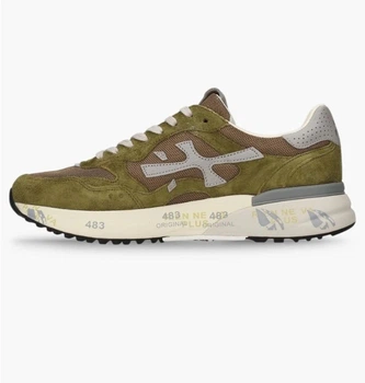 Кросівки чоловічі Premiata Mick Olive 43 Оливковий VAR-8271