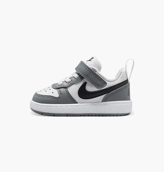 Кроссовки детские Nike Court Borough Low Recraft Grey/White 26 DV5458-016