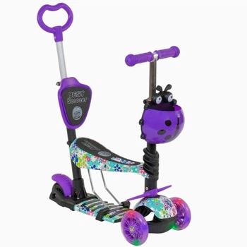Самокат 5 в 1 Best Scooter 68995 Бирюзовый
