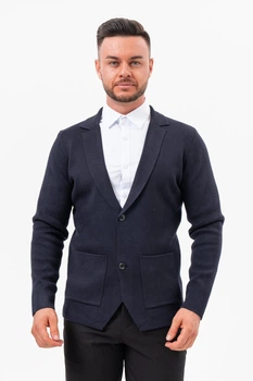 Кардиган K.O.R 2648 Синій (blue) XL