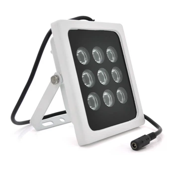 ІЧ-прожектор GY-IR009. 12V, 36W, 9LED, IP66, 850Нм, кут огляду 90 °, дальність до 120м. (UG-33969)