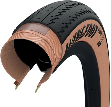 Покрышка GoodYear Wingfoot Park 26x2.20, фолдинговая, прозрачная с коричневым бортом