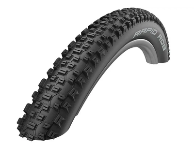 Покрышка 27.5x2.10 650B Schwalbe Rapid Rob K-Guard чёрная