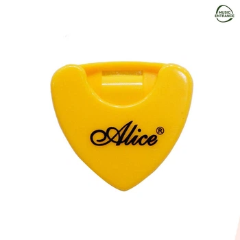 Тримач для медіаторів Alice A010A, жовтий (пластик)