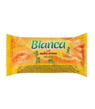 Мыло туалетное косметическое Bianca с ароматом дыни 140 г (4820023369689)