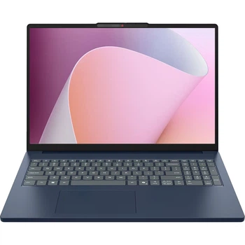  Ноутбук Lenovo IdeaPad Slim 3 (83RS003LRM), Intel Core 5 320, 16", RAM 16 ГБ DDR5, SSD 512 ГБ, Intel Graphics, Без ОС, Синій