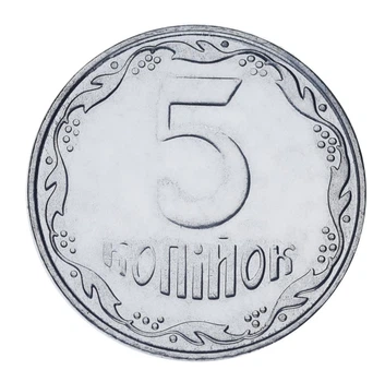 Монета Украина 5 копеек 2014 UNC