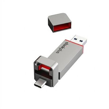 Флеш память USB Lenovo ThinkPlus TU200Pro 1TB USB 3.2 Gen1 + Type-C