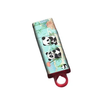 Флеш память USB Kingston DataTraveler Exodia 256GB USB 3.2 Gen1 принт панда