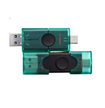 Флеш пам'ять USB Kingston DTDEG2 256GB USB 3.2 Gen1 + Type-C