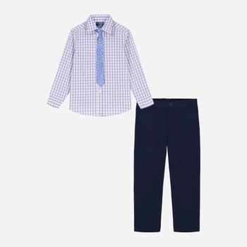 Дитячий комплект (сорочка + галстук + штани) для хлопчика Tommy Hilfiger 483174289 92 см Різнокольоровий (1159850345)