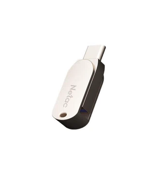 Флеш память USB Netac U785C 32GB USB 3.2 Gen1 + Type-C Silver