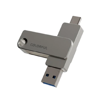 Флеш пам'ять USB Colorful RVA01 256GB USB 3.2 Gen1 + Type-C