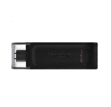 Флеш пам'ять USB Kingston DataTraveler 70 64GB USB Type-C Black