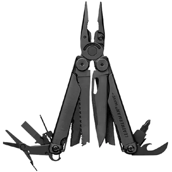 Мультиинструмент LEATHERMAN WAVE PLUS BLACK