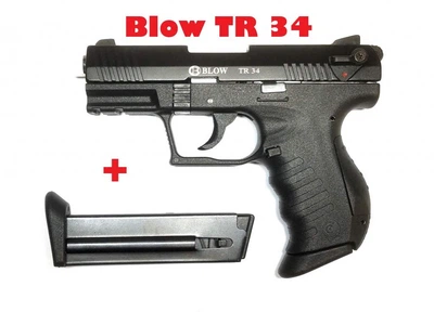 Стартовый пистолет Blow TR 34 с дополнительным магазином