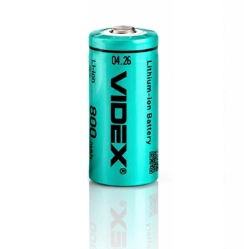 Аккумулятор Videx Li-ion16340 3.7V 800mAh 2.96Wh