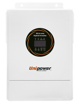 Гібридний інвертор «UNIPOWER» AL-6KW Pro MPPT 100 WIFI (6 кВт)