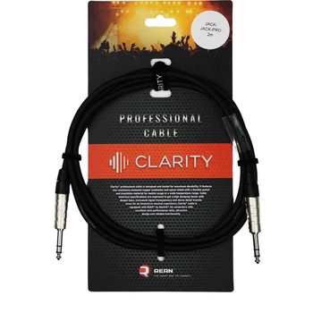 Аудіокабель Clarity JACK-JACK PRO/2m