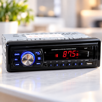 Автомагнитола RIAS 1044P 1 DIN с парктроником на 4 датчика, USB/SD/FM/AUX, 4×50 Вт