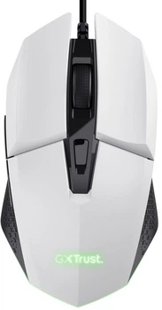 Миша Trust GXT 109 Felox RGB Білий (25066)