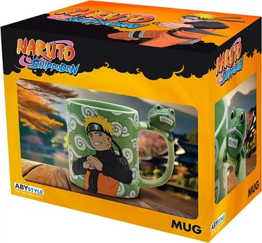 Kubek 3D Abysse Naruto Shippuden Naruto and Gama-Chan (ABYMUGA489) (3665361144236)