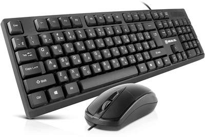 Комплект дротовий REAL-EL KIT-507 USB Black (EL123100055)
