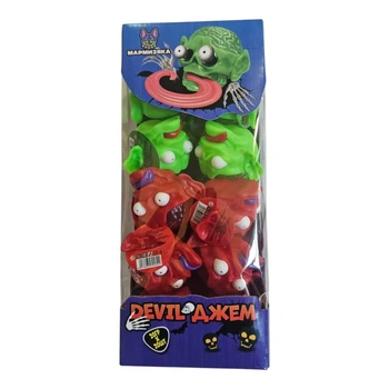 Фруктовый джем в бутылочках-монстриках Devil Джем Мармызяка, 20 шт по 20 г