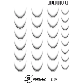Слайдер дизайн для ногтей Furman 4169 (Арт 724)