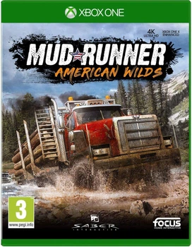 Gra Xbox One MudRunner American Wilds (Blu-ray płyta) (3512899120822)