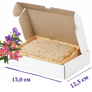 Соты с мёдом разнотравья (медовая жевачка), 350 г
