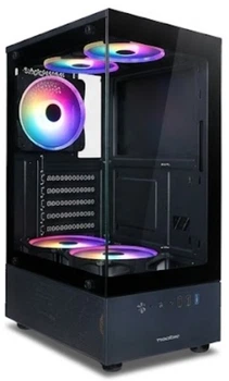Корпус Frontier чорний Middletower без БП, ATX/Micro ATX/Mini ITX,1*3.5",1*2.5"; (GA192F)