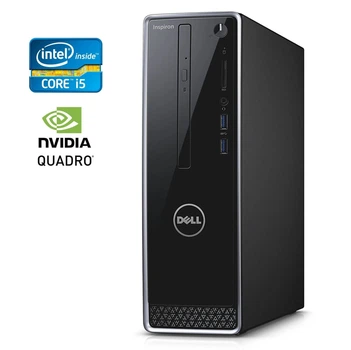 ПК Dell Inspiron 3250 SFF / Intel Core i5-6400 (4 ядер по 2.7 - 3.3 GHz) / 16 GB DDR3 / 256 GB SSD / nVidia Quadro P400, 2 GB GDDR5, 64-bit / Win 10 Lic б/в