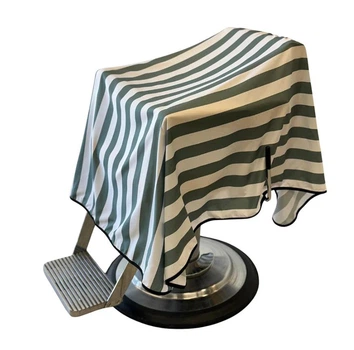Пеньюар High Top Capes Banded Green — профессиональный аксессуар для барбера