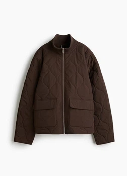 Куртка H&M 18575 Темний коричневий L (1294)
