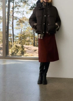 Куртка H&M 18630 Темний коричневий XL (1282)
