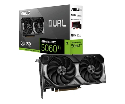 Видеокарта ASUS GeForce RTX 5060 Ti Dual 8GB GDDR7 DLSS4 (DUAL-RTX5060TI-8G) EU