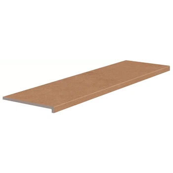 Ступенька из керамогранита Peld. Recto Essenza Rust C-3 коричневая 30x1200x330 мм