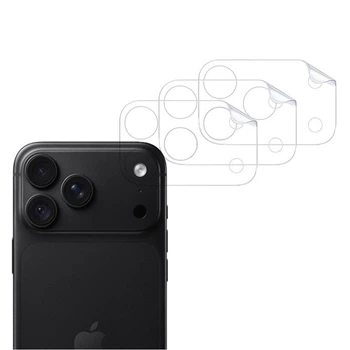 Гідрогелева плівка Hydrogel Film для iPhone 18 Pro Max на камеру 3 шт, Transparent