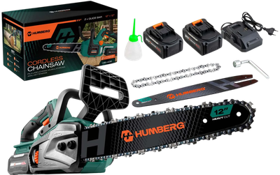 Pilarka łańcuchowa akumulatorowa Humberg HM-436 + 2x aku 4AH
