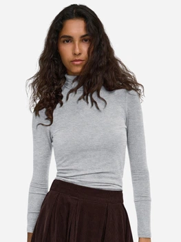 Гольф жіночий ONLY 15380914-Light Grey Melange XS Сірий (5715907440471)