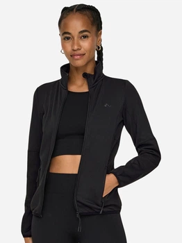 Спортивна жіноча кофта ONLY 15233181-Black XL Чорна (5715107913515)